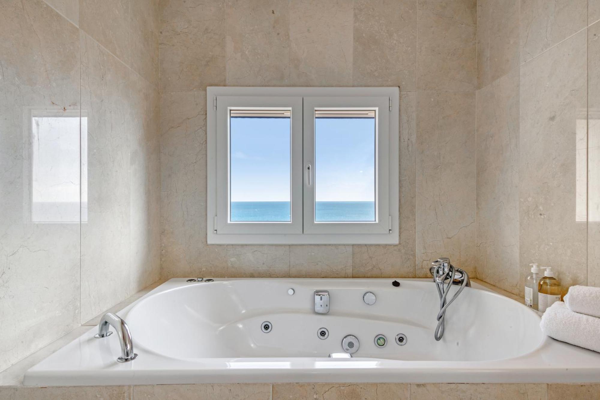 Villa Infinity Sea Views I Pool I Bbq I Jacuzzi Almería Exteriér fotografie