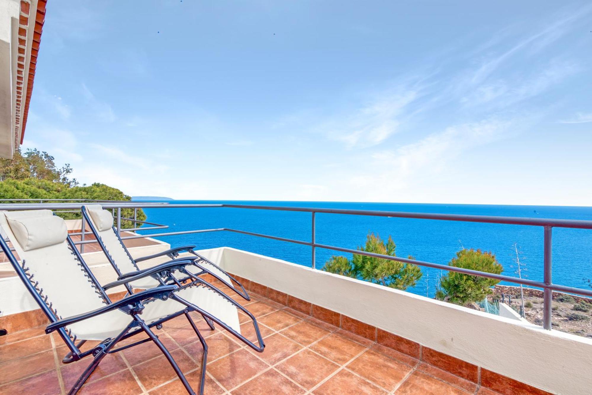 Villa Infinity Sea Views I Pool I Bbq I Jacuzzi Almería Exteriér fotografie